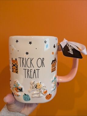 Disney Rae Dunn Mickey Mouse And Friends Halloween Trick Or Treat Mug